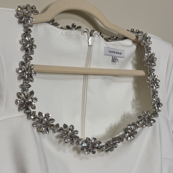 Nadine Merabi Kimberly White Dress - Picture 11 of 13